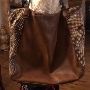 Urban Expression Studded Tote Bag